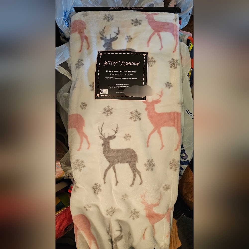 Betsey Johnson blanket